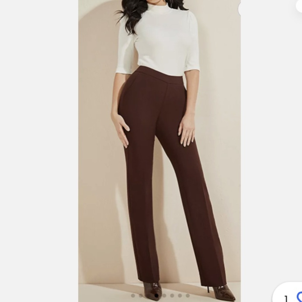 Marciano High Waisted Suiting Work Dress Pants - Size S (2)
